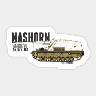 Nashorn Tank Destroyer Winter Sticker